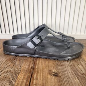 Birkenstock Gizeh EVA Sandals Gray Anthracite Men's 9 Women's 11 Thong Beach